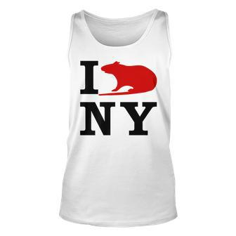 I Rat Ny I Love Rats New York Tank Top | Mazezy