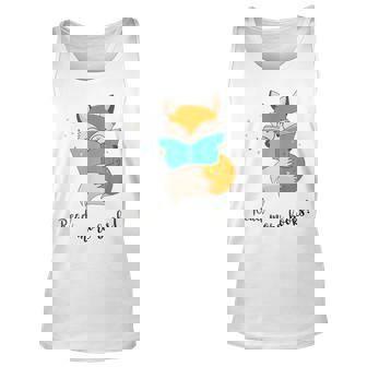 Read More Books Bookish Fox Bookish Gifts Gift For Women Unisex Tank Top - Thegiftio UK