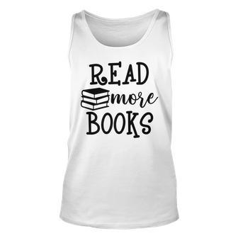 Read More Books Gift For Women Unisex Tank Top - Thegiftio UK