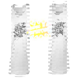 Reading Is My Superpower | Cute Read More Gift Unisex Tank Top - Thegiftio
