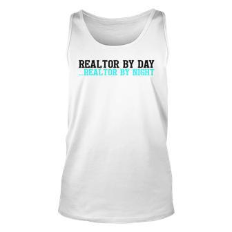 Realtor By Day Witch By Night Funny Halloween Unisex Tank Top | Mazezy CA