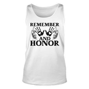 Remember And Honor Canada Orange Day Indigenous Children Tank Top - Thegiftio