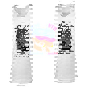 Remembering My Ancestors Junenth Flag Blue Red White Unisex Tank Top | Mazezy