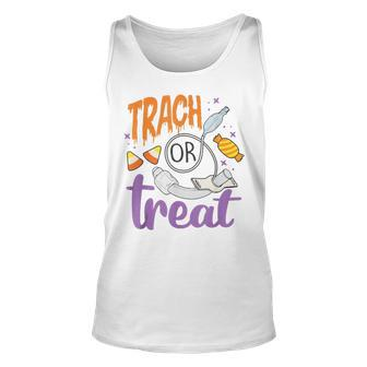 Respiratory Therapist Halloween Trach Or Treat Pulmonary Tank Top - Seseable