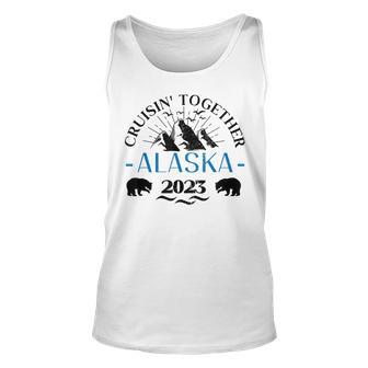 Retro Alaska Cruise 2023 Family Cruise 2023 Family Matching Unisex Tank Top - Seseable