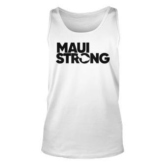 Retro Maui Support Strong Pray For Hawaii Supportive Tank Top | Mazezy