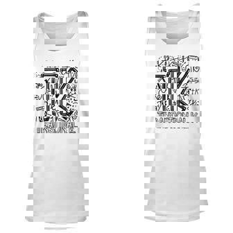 Retro Tk Transitional Kindergarten Typography Back To School Tank Top | Mazezy