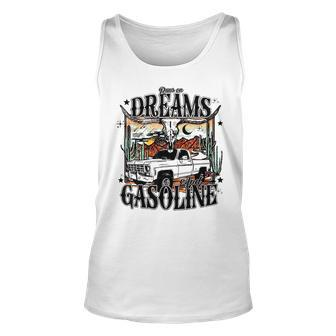 Runs On Dreams And Gasoline | I Got A Heart Like A Truck Unisex Tank Top - Seseable