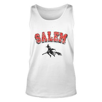 Salem Witches Retro Vintage Halloween Salem Tank Top | Mazezy