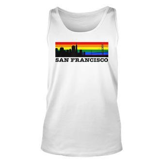 San Francisco Gay Pride Parade Gay Flag Unisex Unisex Tank Top | Mazezy