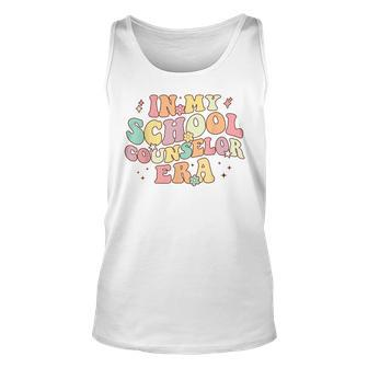 In My School Counselor Era Retro Back To School Counseling Tank Top | Mazezy
