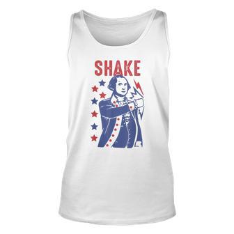 Shake And Bake Funny Couple Matching 4Th Of July Shake Unisex Tank Top - Thegiftio UK