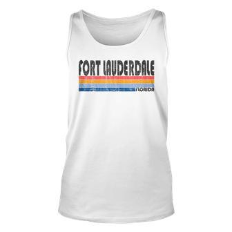 Show Your Fort Lauderdale Fl Hometown Pride With This Retro Tank Top | Mazezy