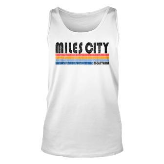 Show Your Miles City Mt Hometown Pride With This Retro 70S Unisex Tank Top | Mazezy