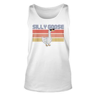 Silly Goose On The Loose Silly Goose University Retro Tank Top | Mazezy