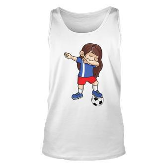 Soccer Dabbing Girl Dab Soccer Lover Soccer Tank Top | Mazezy