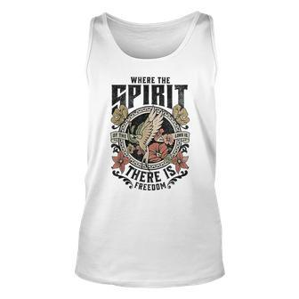 Where The Spirit Of The Lord Is There Is Freedom Tank Top - Monsterry