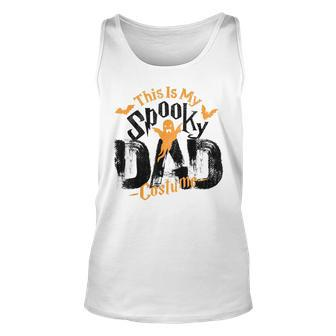 Spooky Dad Halloween Costume For Daddy Grandpa Husband Uncle Tank Top | Mazezy