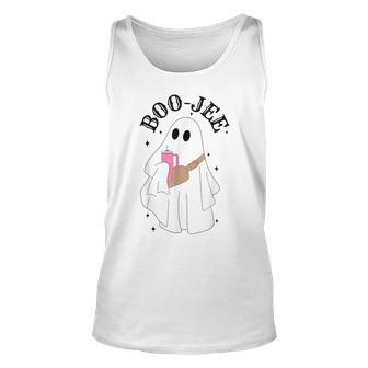 Spooky Season Cute Ghost Halloween Costume Boujee Boo-Jee Tank Top - Seseable