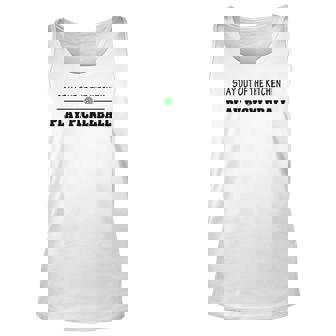 Stay Out Of The Kitchen Play Pickleball Funny T Unisex Tank Top | Mazezy