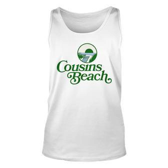 The Summer I Turned Pretty Cousins Beach Graphic Gray Gray Tank Top | Mazezy