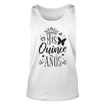 Sweet 15 Mexican Birthday Party Quinceanera Mis Quince Años Tank Top - Seseable