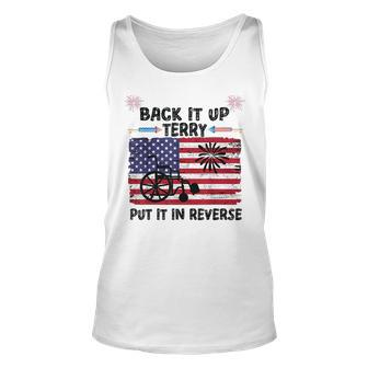 Back Up Terry Put It In Reverse 4Th Of July Patriotic Patriotic Tank Top | Mazezy