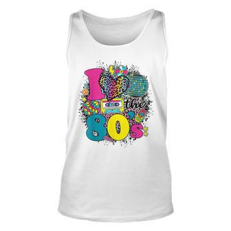 This Is My 80S Costume Outfit Gifts Eighties Retro Party Unisex Tank Top - Seseable