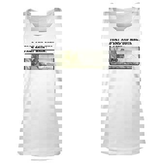 Toad Sat And Did Nothing Frog Sat With Him Unisex Tank Top | Seseable CA