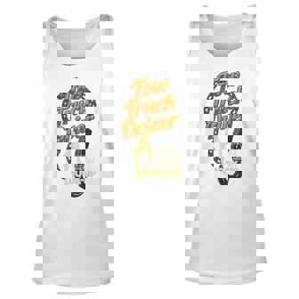 Tow Truck Driver Truck Hookup Pun Car Towing Driver Tank Top | Mazezy