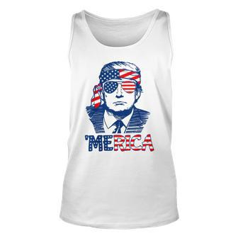 Trump 'Merica Trump 4Th Of July Tank Top | Mazezy