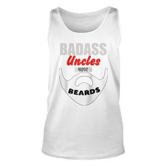 Uncles Gifts Uncle Beards Men Bearded Unisex Tank Top | Mazezy