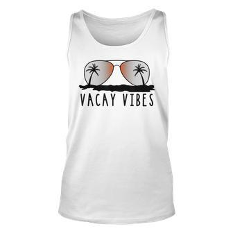 Vacay Vibes Relax Vacation Beach Summer T Vacation Tank Top | Mazezy