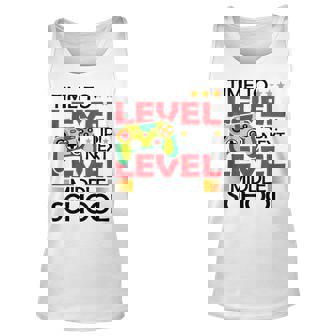 Video Gamer Graduation Time To Level Up Middle School Unisex Tank Top - Thegiftio UK