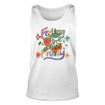Vintage Cute Feeling Fruity Strawberry Summer Vacation Vibes Vacation Tank Top | Mazezy