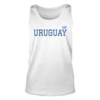 Vintage Uruguayuan Flag Uruguay Pride Roots Heritage Tank Top - Monsterry DE