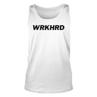 Wrkhrd Mens Gym Pump Cover Oversized Gym Workout Unisex Tank Top | Mazezy