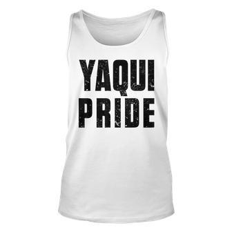 Yaqui Pride For Proud Native American With Yaqui Roots Unisex Tank Top | Mazezy