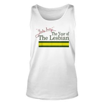 The Year Of The Lesbian Tank Top - Monsterry DE