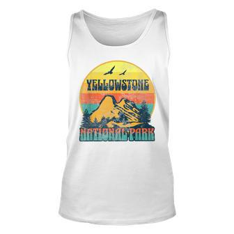 Yellowstone National Park Wyoming Nature Hiking Outdoors Unisex Tank Top - Seseable