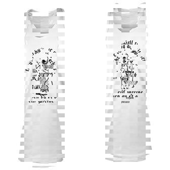 They're Burning All The Witches Halloween Skeleton Tank Top | Seseable CA