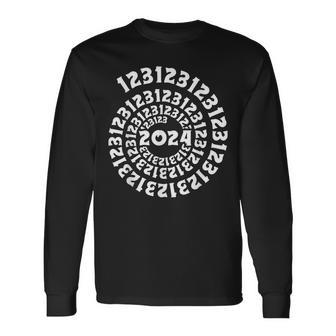 123123 New Years Eve Happy New Year 2024 Long Sleeve T-Shirt - Monsterry AU
