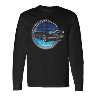 1948 Studebaker Champion Long Sleeve T-Shirt | Mazezy