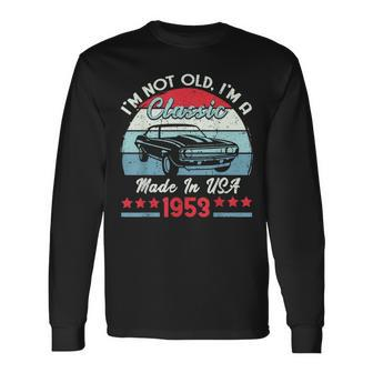 1953 Vintage Usa Car Birthday Im Not Old Classic 1953 Usa Long Sleeve T-Shirt T-Shirt | Mazezy