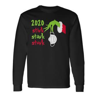 2020 Stink Stank Stunk Quarantine Long Sleeve T-Shirt | Mazezy