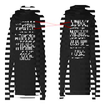 2023 Funny Elementary School Graduation 6Th Grade Graduation Unisex Long Sleeve