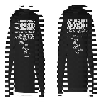 2023 Senior Track And Field Class Of 2023 Run Jump Throw Long Sleeve T-Shirt T-Shirt | Mazezy