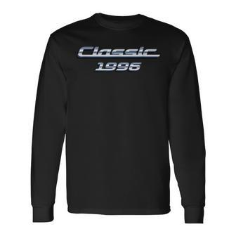 For 24 Year Old Vintage Classic Car 1996 24Th Birthday Long Sleeve T-Shirt | Mazezy