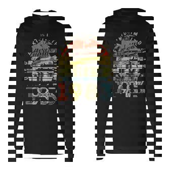 40 Year Old Awesome Since July 1983 40Th Birthday 40Th Birthday Long Sleeve T-Shirt T-Shirt | Mazezy