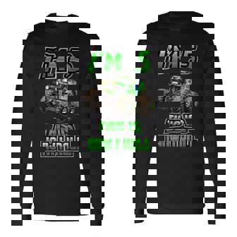 Im 5 This Is How I Roll 5 Years Old 5Th Birthday Long Sleeve T-Shirt | Seseable CA